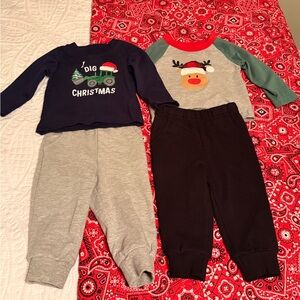 Christmas Themed Baby Outfit Set